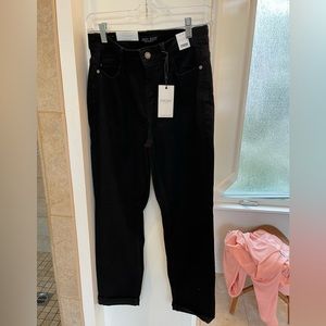 Black judy blue boyfriend jeans new size 27